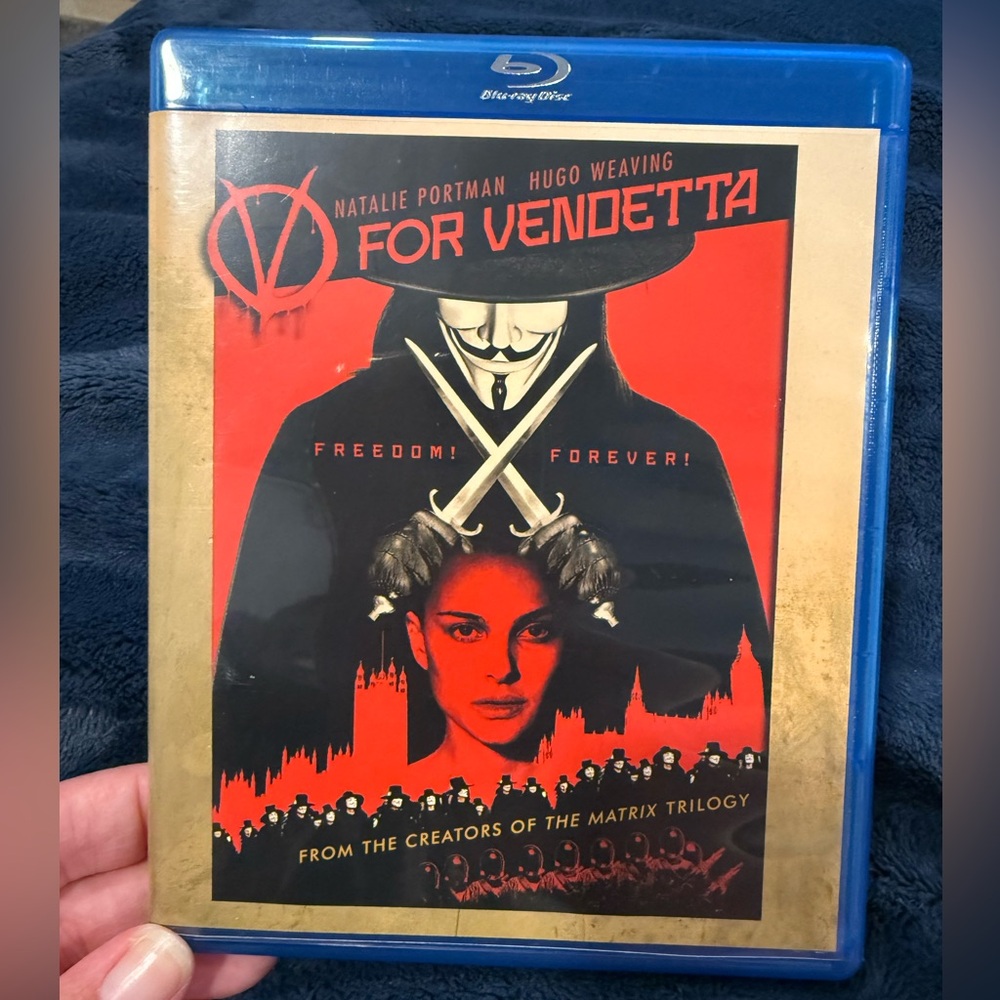 V for Vendetta Blu-ray Disc